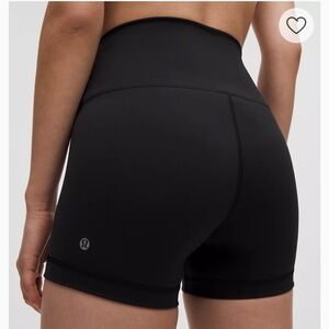lululemon athletica Women's Black Bike Shorts